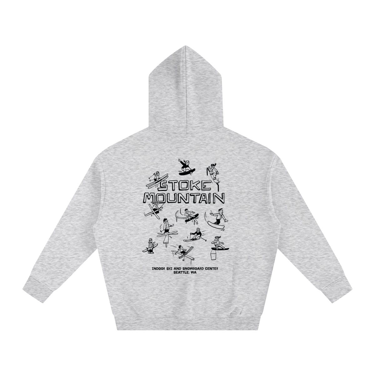 Stoke Mountain Cartoon Hoodie