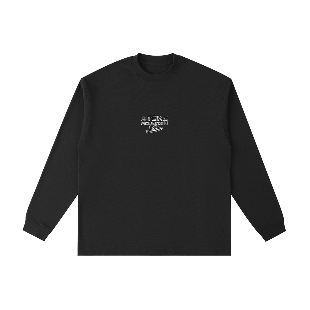 Stoke Mountain Cartoon Long Sleeve T-Shirt