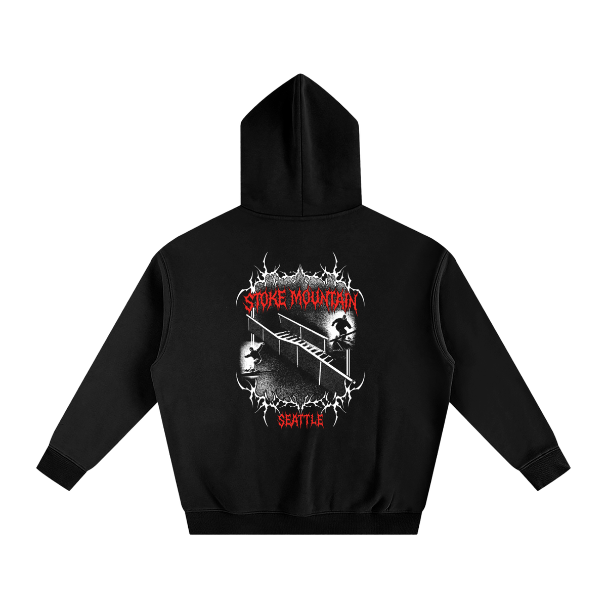 Stoke Mountain Grunge Hoodie
