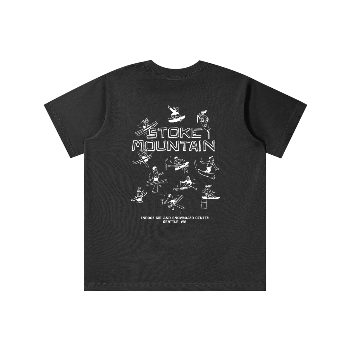 Stoke Mountain Kids Cartoon T-Shirt