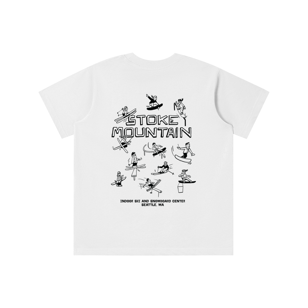 Stoke Mountain Kids Cartoon T-Shirt