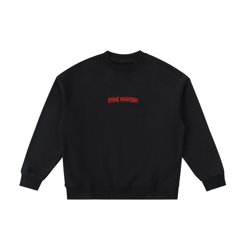 Stoke Mountain Kids Grunge Crewneck
